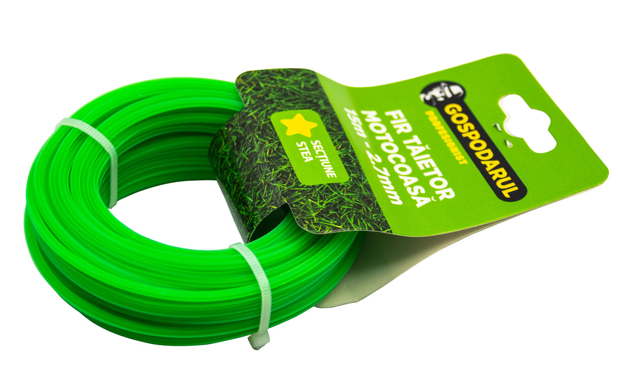 Fir taietor 15m - 2.7mm (sectiune stea) (MC)