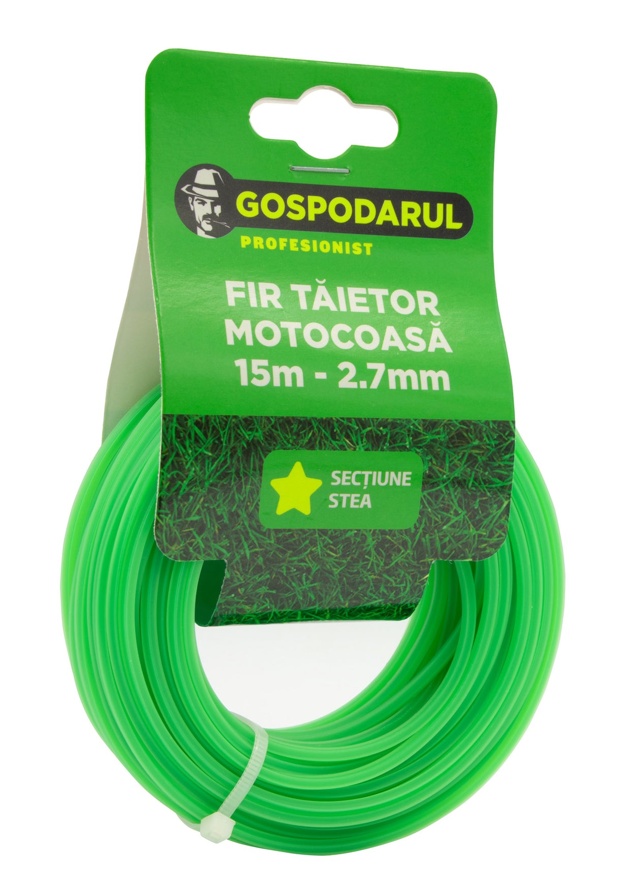 Fir taietor 15m - 2.7mm (sectiune stea) (MC)