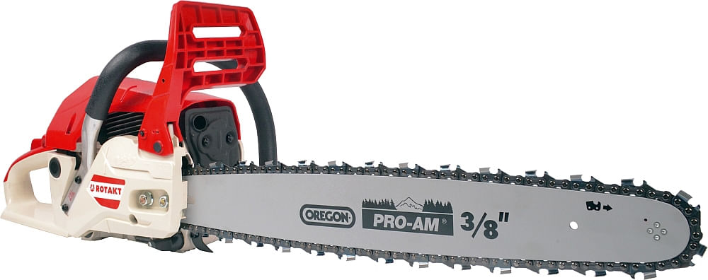 Drujba pe benzina Rotakt MTF5602 - 3.5 CP, 54.5cc, lama 45cm, cu lant si lama Oregon, vibratii reduse