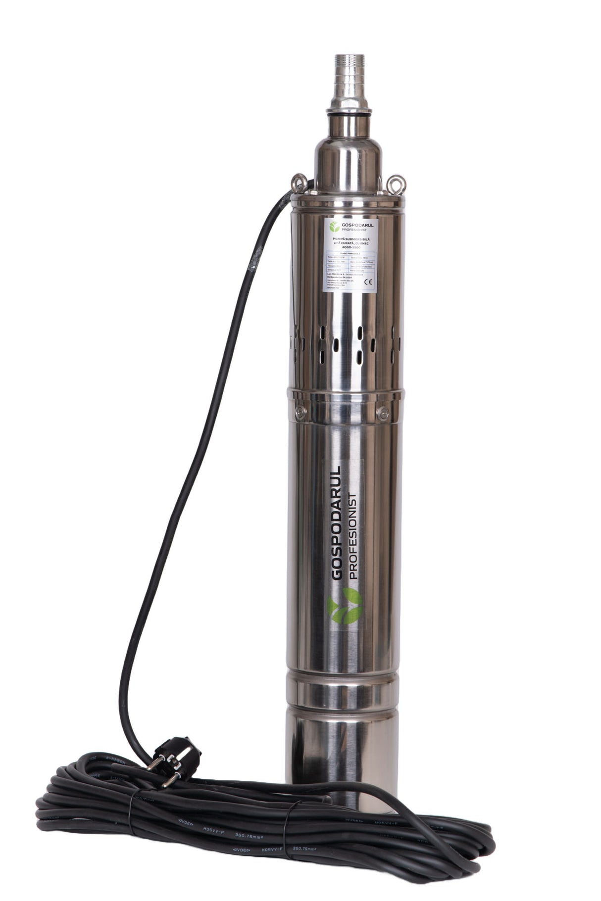 Pompa submersibila Gospodarul Profesionist 1500W, 2400 l/h, cablu 10m RESIGILAT