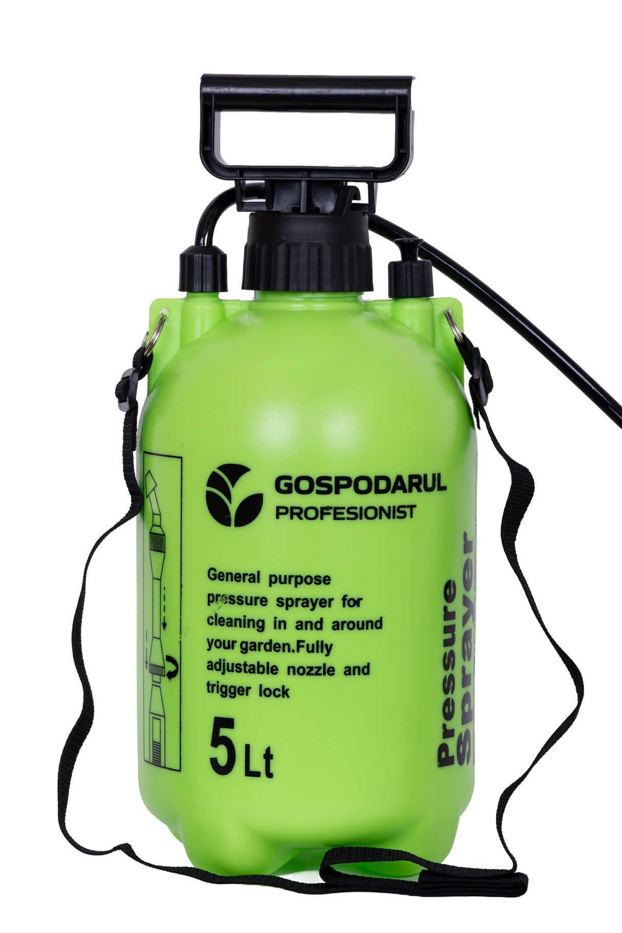 Pompa de stropit Gospodarul Profesionist - 5L, cu duza reglabila