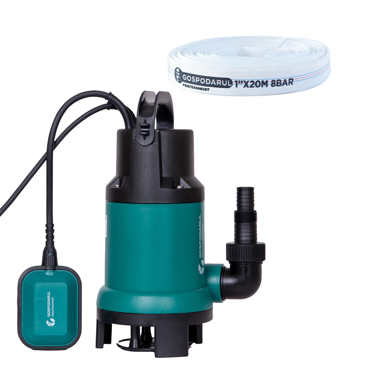 Pompa submersibila apa murdara Gospodarul Profesionist QDP-750-F - 750W, 14000 l/h