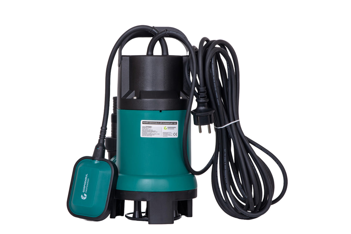 Pompa submersibila apa murdara Gospodarul Profesionist QDP-750-F - 750W, 14000 l/h