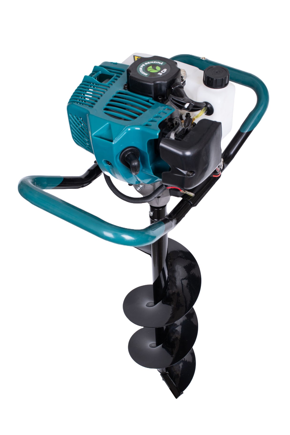 Motoburghiu foreza de pamant Gospodarul Profesionist ED520 - 3 CP, 3 burghie incluse (100,150,200mm) + 3 sticle ulei 0.5l