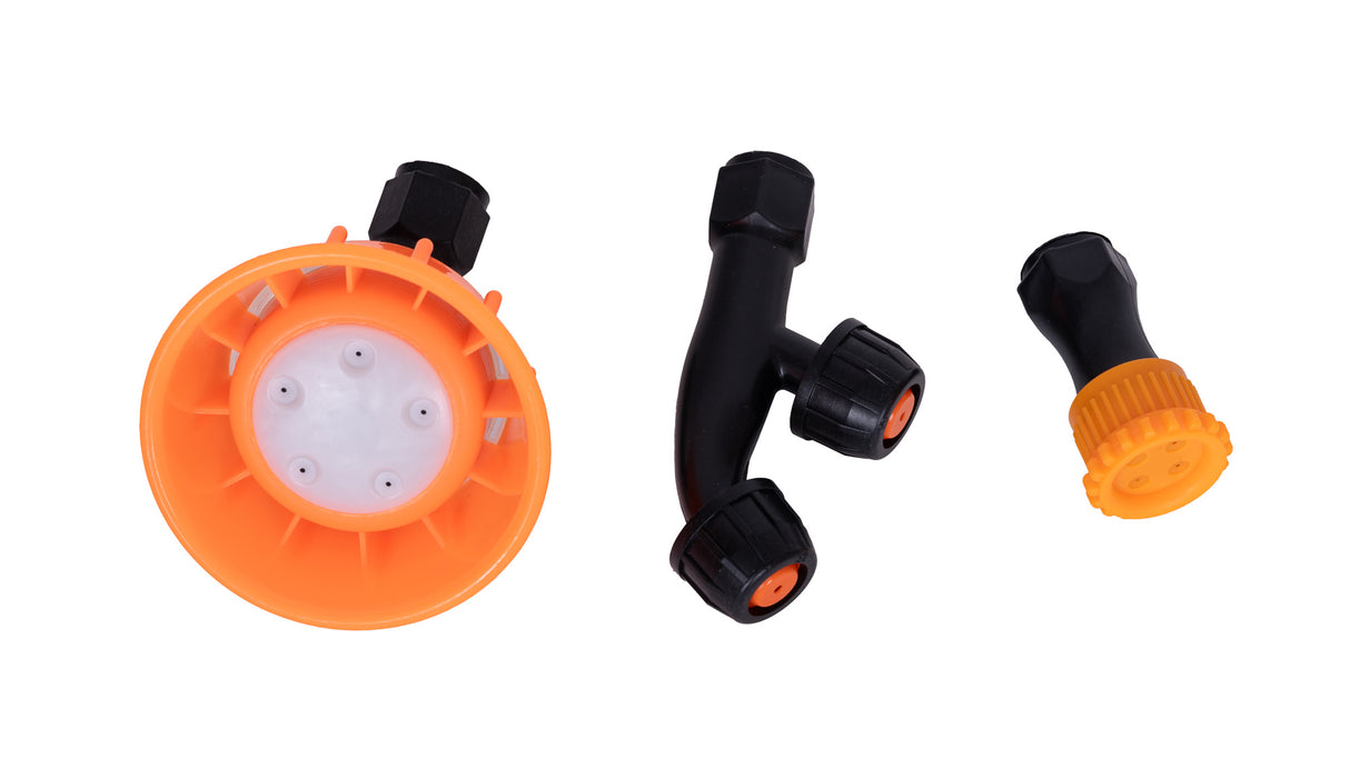 Pompa de stropit Gospodarul Profesionist 16L - 2 in 1 (cu baterie + actionare manuala), 3 duze incluse