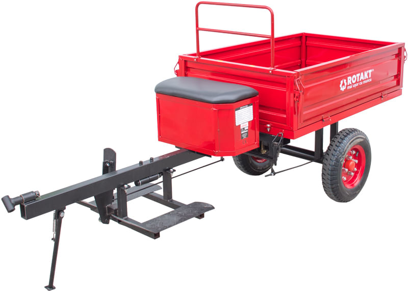 REM300S Remorca agricola capacitate incarcare 300 Kg, roti 4.00-8