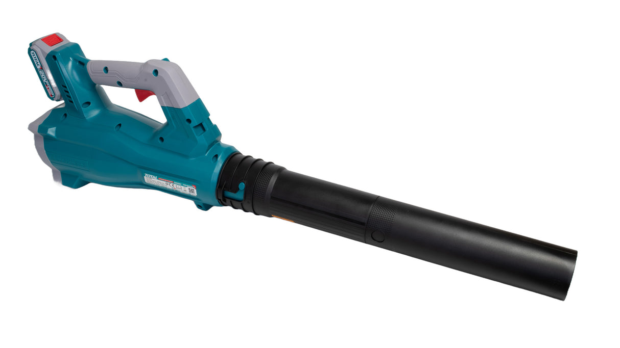 Suflanta de frunze pe acumulator TOTAL, 8,5 m3/min, 20V, LI-ION (INCLUDE ACUMULATOR SI INCARCATOR)