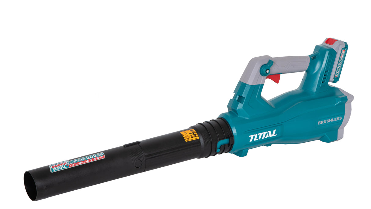 Suflanta cu acumulator TOTAL 20V – 8.5m³/min, include 2 acumulatori si incarcator