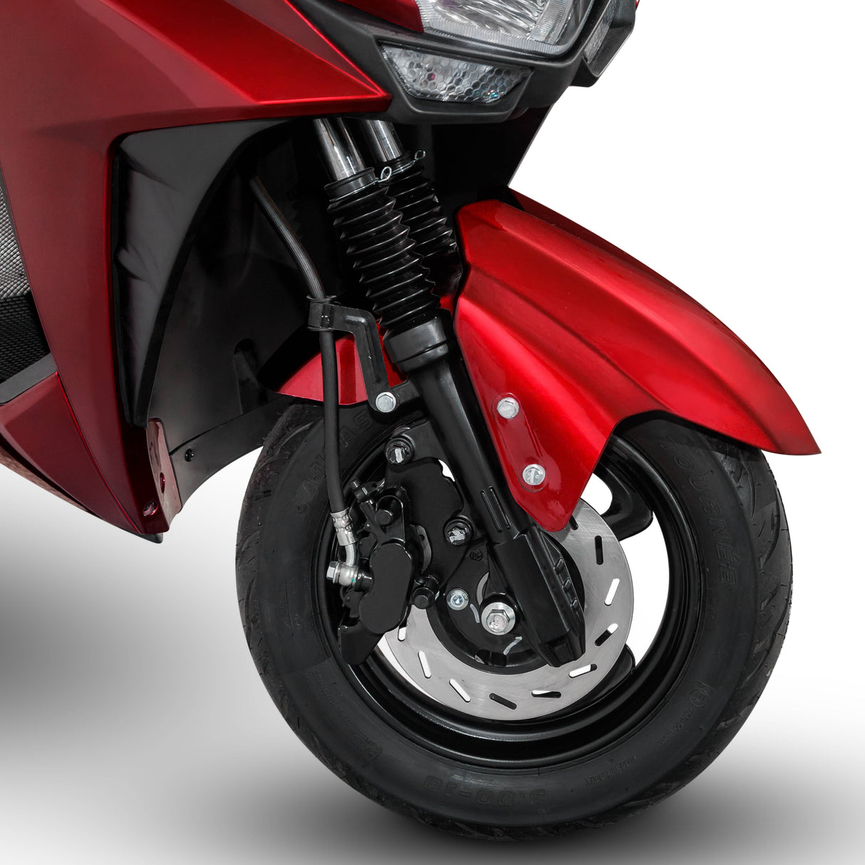 Scuter Electric, 1500W, Fara Permis, Voltarom S1, autonomie pana la 74 km, Visiniu