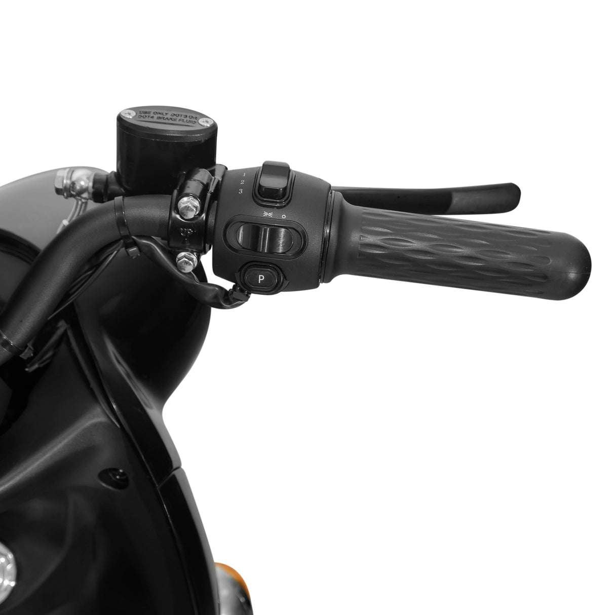 Voltarom S2, motor 2000 W, viteza maxima 25 km pe ora, autonomie pana la 60 km, Scuter Electric, Fara Permis, Negru