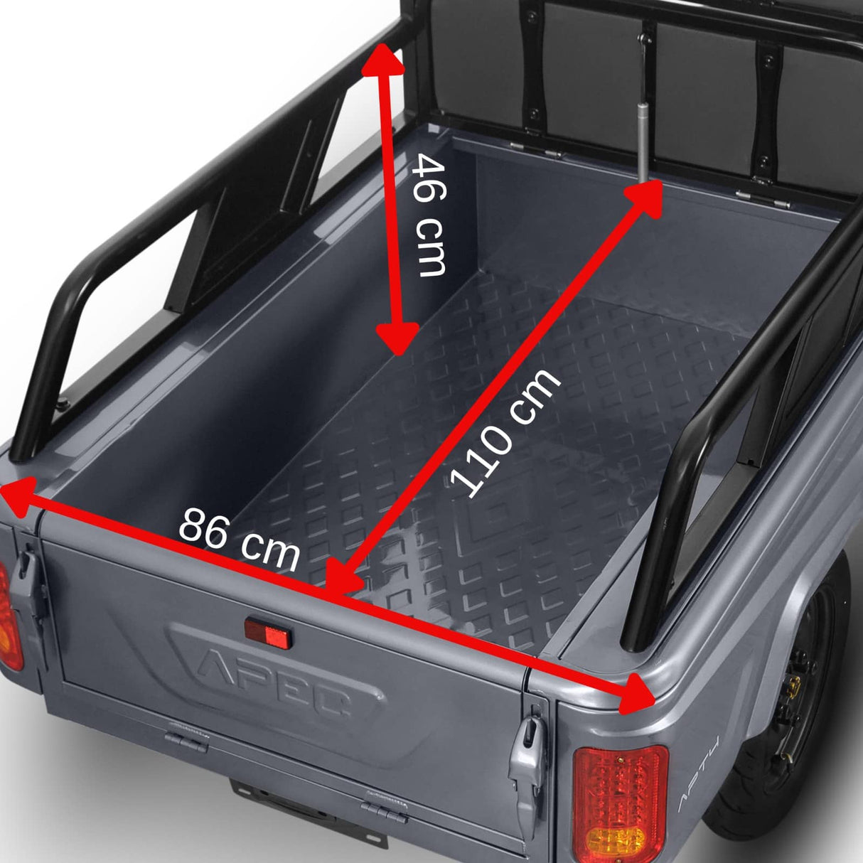 Triciclu Electric Voltarom, APT4, Fara Permis, viteza maxima 25 km pe ora, 1000W, autonomie pana la 41 km