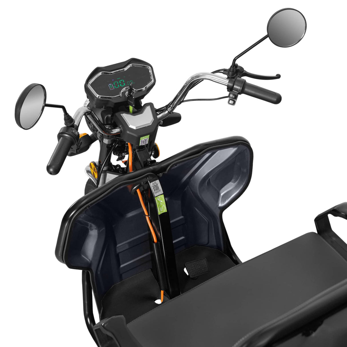 Triciclu Electric Voltarom, APT4, Fara Permis, viteza maxima 25 km pe ora, 1000W, autonomie pana la 41 km