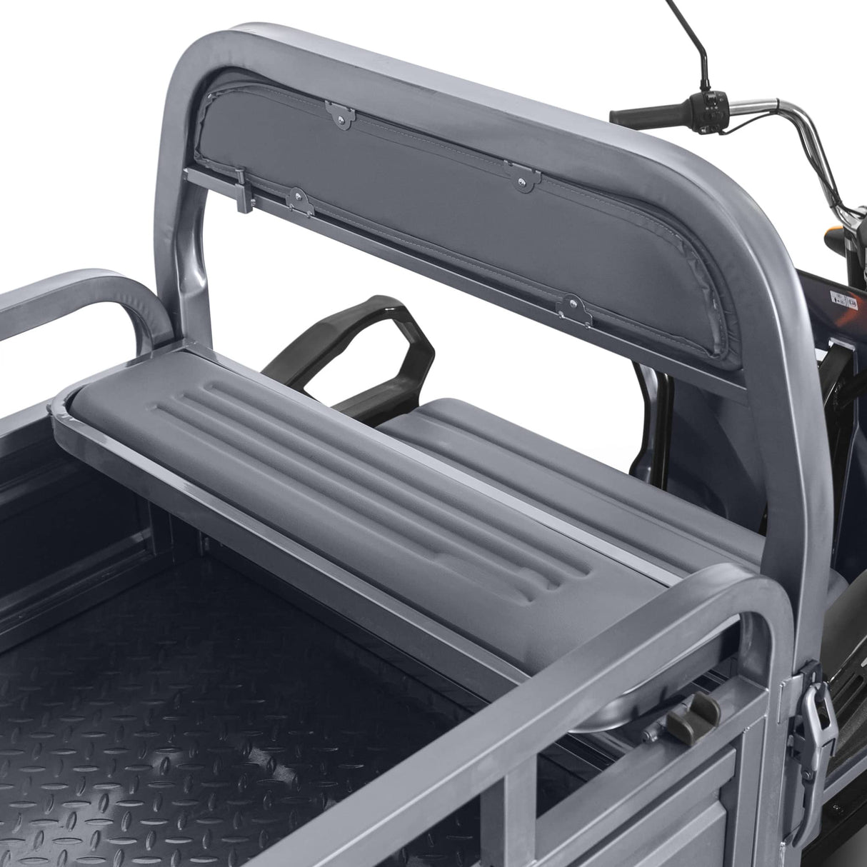 Voltarom Hercules, Motor 3900W, 72V, 45Ah, viteza maxima 25 km pe ora, pana la 50km autonomie, FARA Permis, Triciclu Electric, Gri