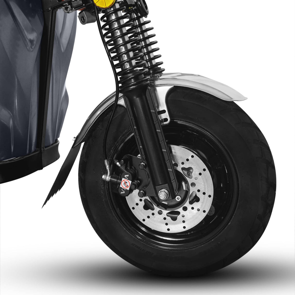 Voltarom Hercules, Motor 3900W, 72V, 45Ah, viteza maxima 25 km pe ora, pana la 50km autonomie, FARA Permis, Triciclu Electric, Gri