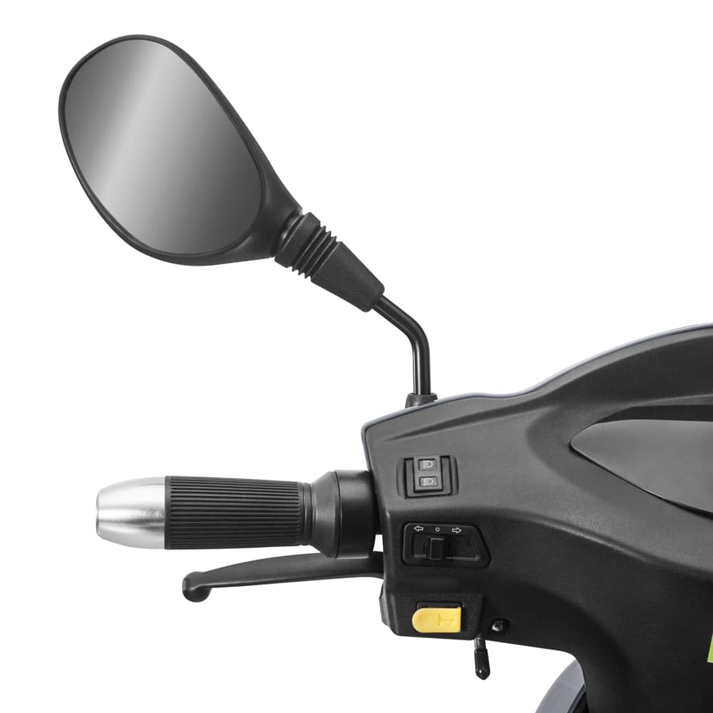 Triciclu electric 1000W, Voltarom VM4 Fara permis, 60V, 20Ah, viteza maxima 25 Km pe ora, Gri, Autonomie 50Km