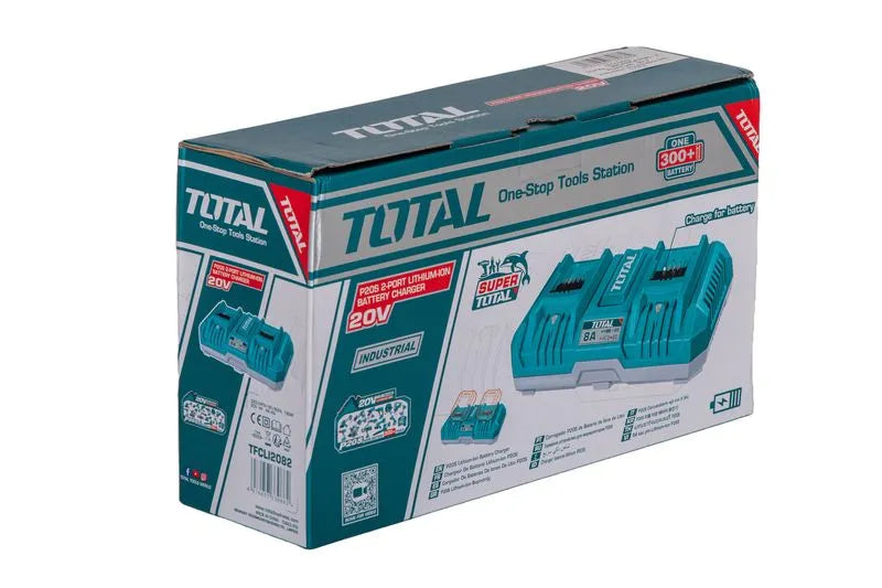 Incarcator rapid Total cu 2 porturi 20V - 8Ah