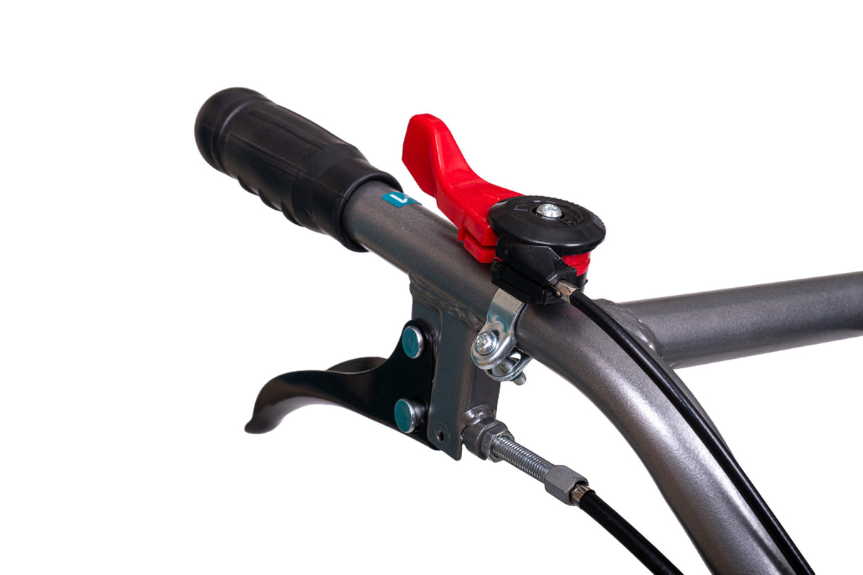 Motocultor pe benzina TOTAL, 7.0 CP, latime de lucru 1200 mm, cu freze si roti de transport