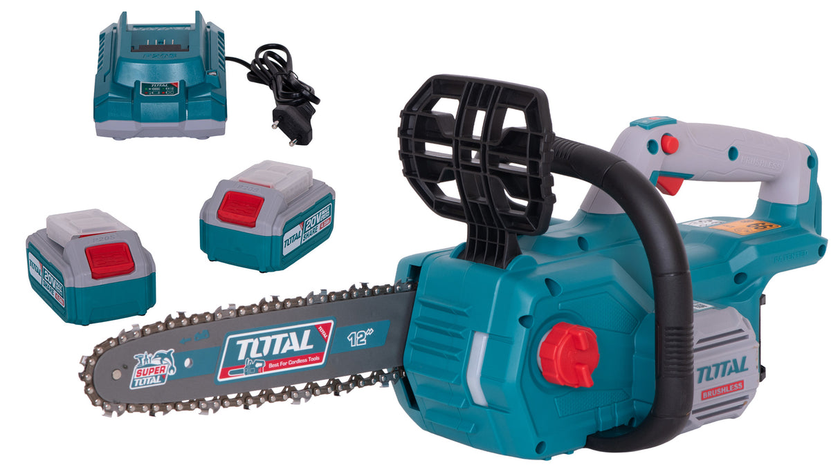 Drujba pe acumulatori TOTAL, 20V, LI-ION (INCLUDE ACUMULATOR SI INCARCATOR)