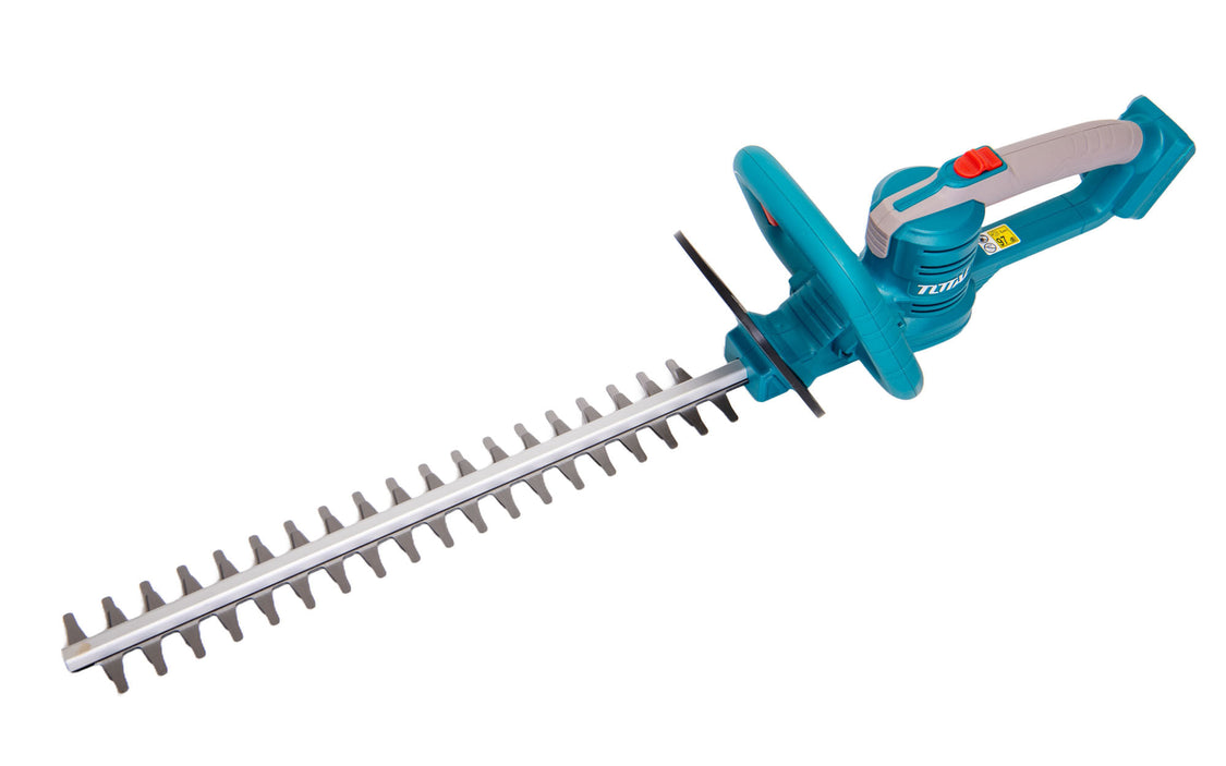 Trimmer pentru tuns gardul viu pe acumulatori TOTAL, 1400 rpm, lungimea lamei 450 mm, LI-ION, 20V (INCLUDE ACUMULATOR SI INCARCATOR)