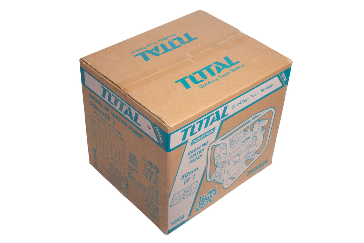 Motopompa TOTAL Industrial - 2”, benzina 7 CP, 33000 l/h