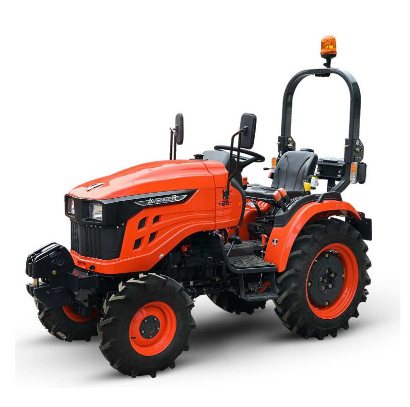 Tractor AVENGER 26 CP, motor Mitsubishi, cu roti agricole
