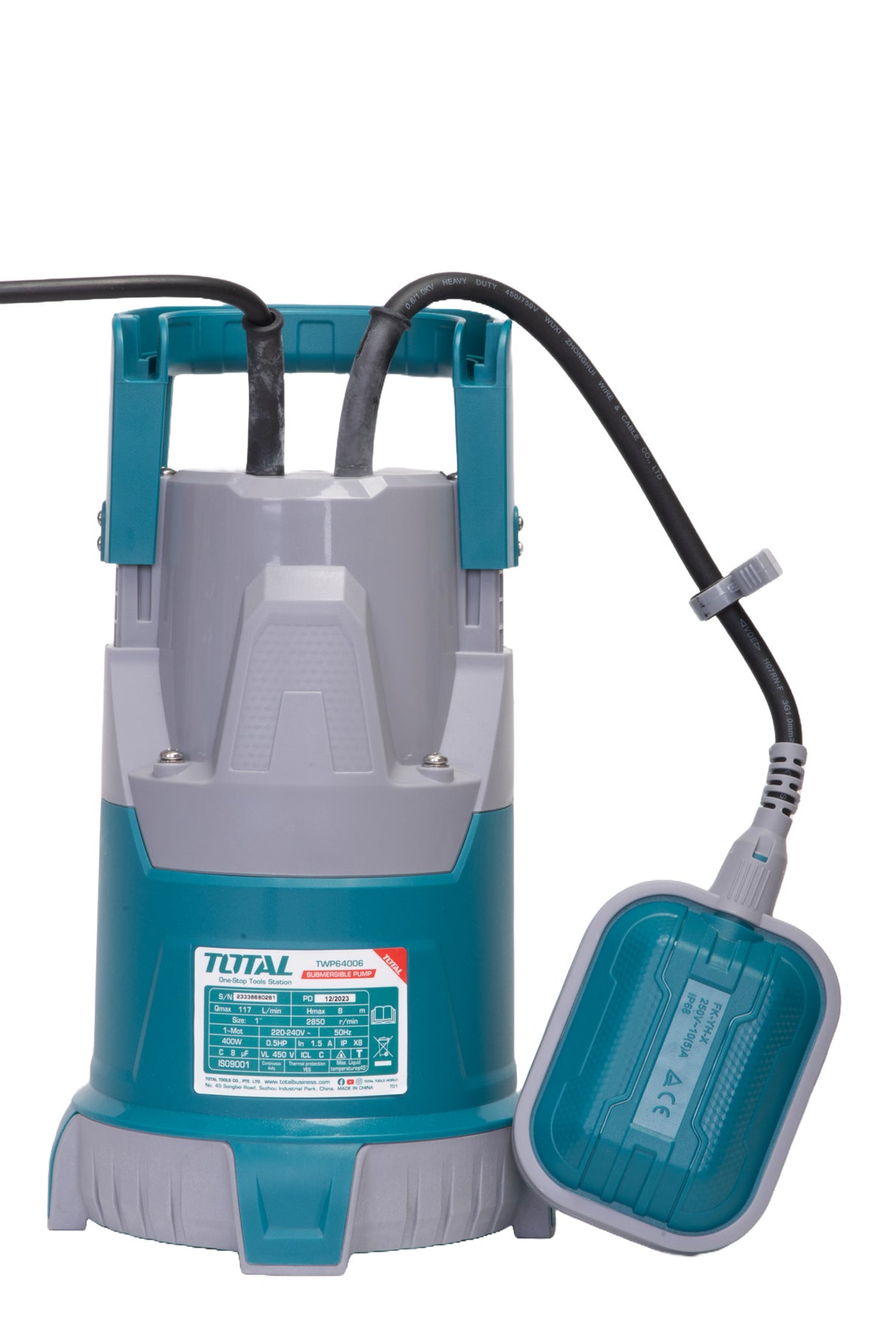 Pompa submersibila TOTAL apa curata - 400W