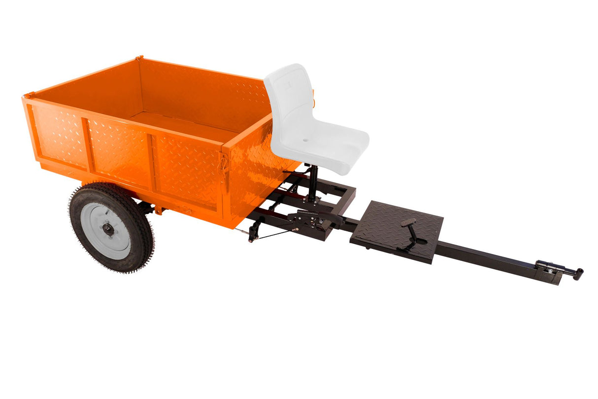 Remorca motocultor O'MAC RM 500 - 500 Kg