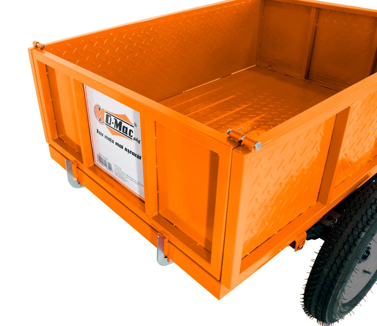 Remorca motocultor O'MAC RM 500 - 500 Kg