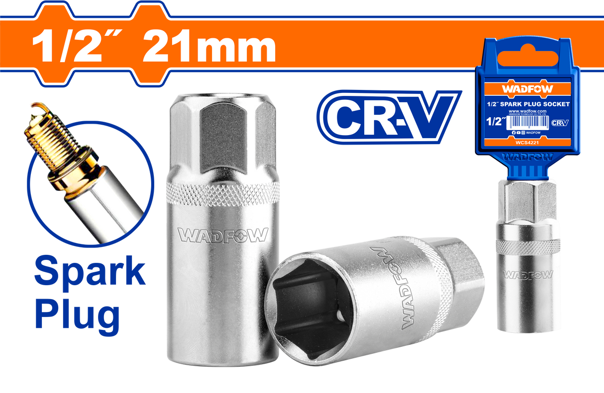 Cheie pentru bujii Wadfow, otel, dimensiune 21mm