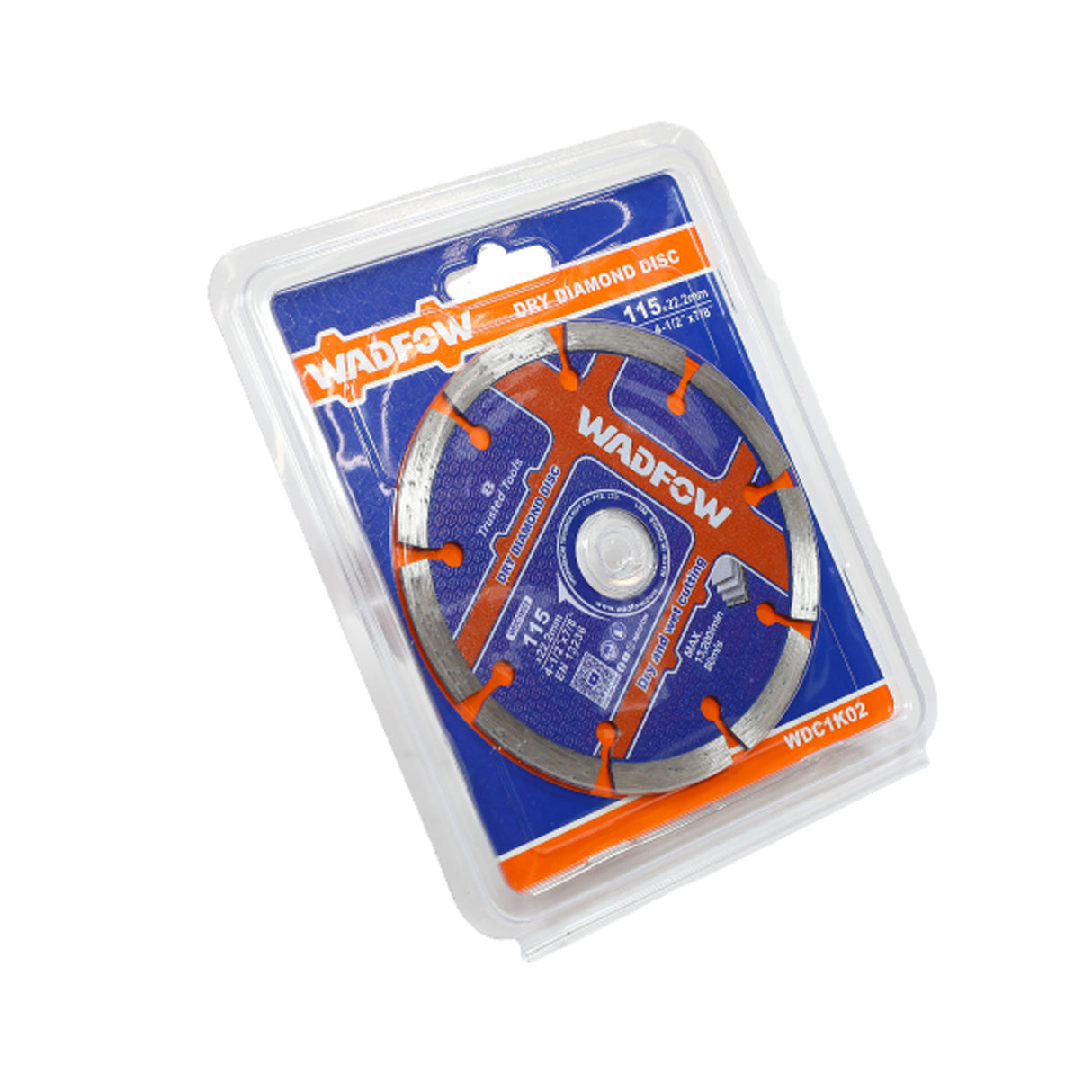 Disc debitare beton Wadfow, dimensiune 115x22.2mm