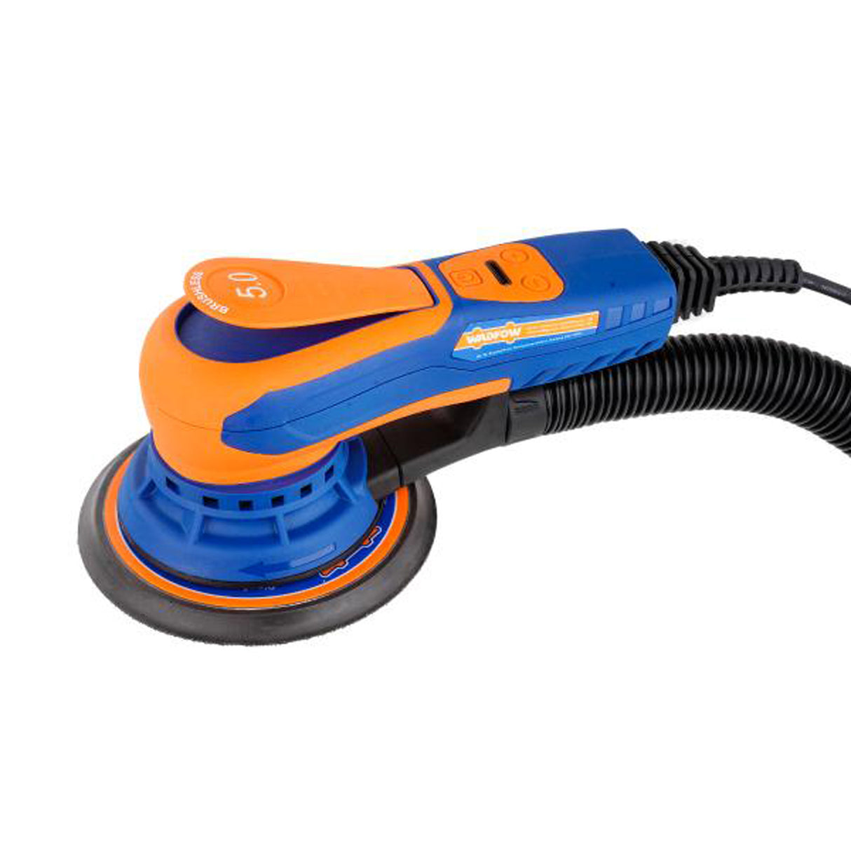 Masina de slefuit Wadfow pentru lemn si metal, 350W, 240V, 10000rpm, diametru suport slefuit 150mm, include 4 buc hartie abraziva