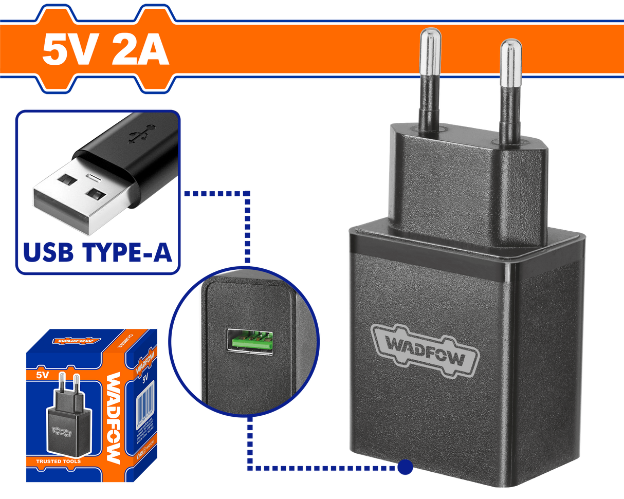 Incarcator Wadfow Li-ion USB 5V/2A Type A