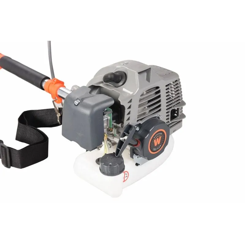 Motocoasa profesionala WOLFSON® TRX-620, 2 CP, 52CC, 8 accesorii, ham comfort plus, 3 ulei rosu 2T Premium Made in Italy