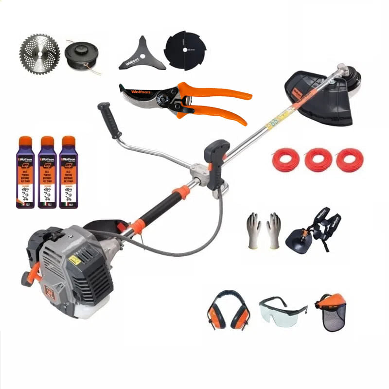 WOLFSON - MOTOCOASA TRX-800+ 3 Ulei 0.1L + foarfeca crengi