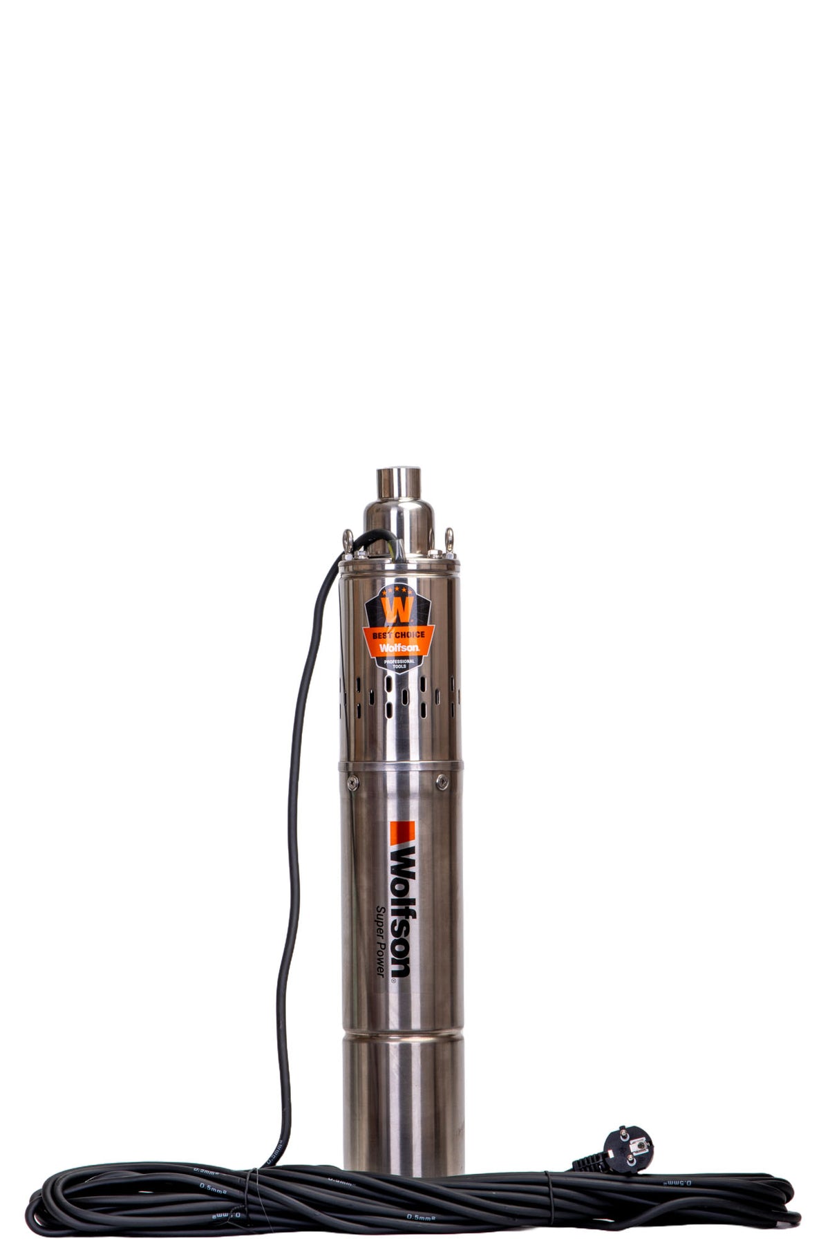 Pompa submersibila apa curata WOLFSON® PS-1300, 750W, cablu 15m, 1900L/h, 1 tol, inaltime max pompa