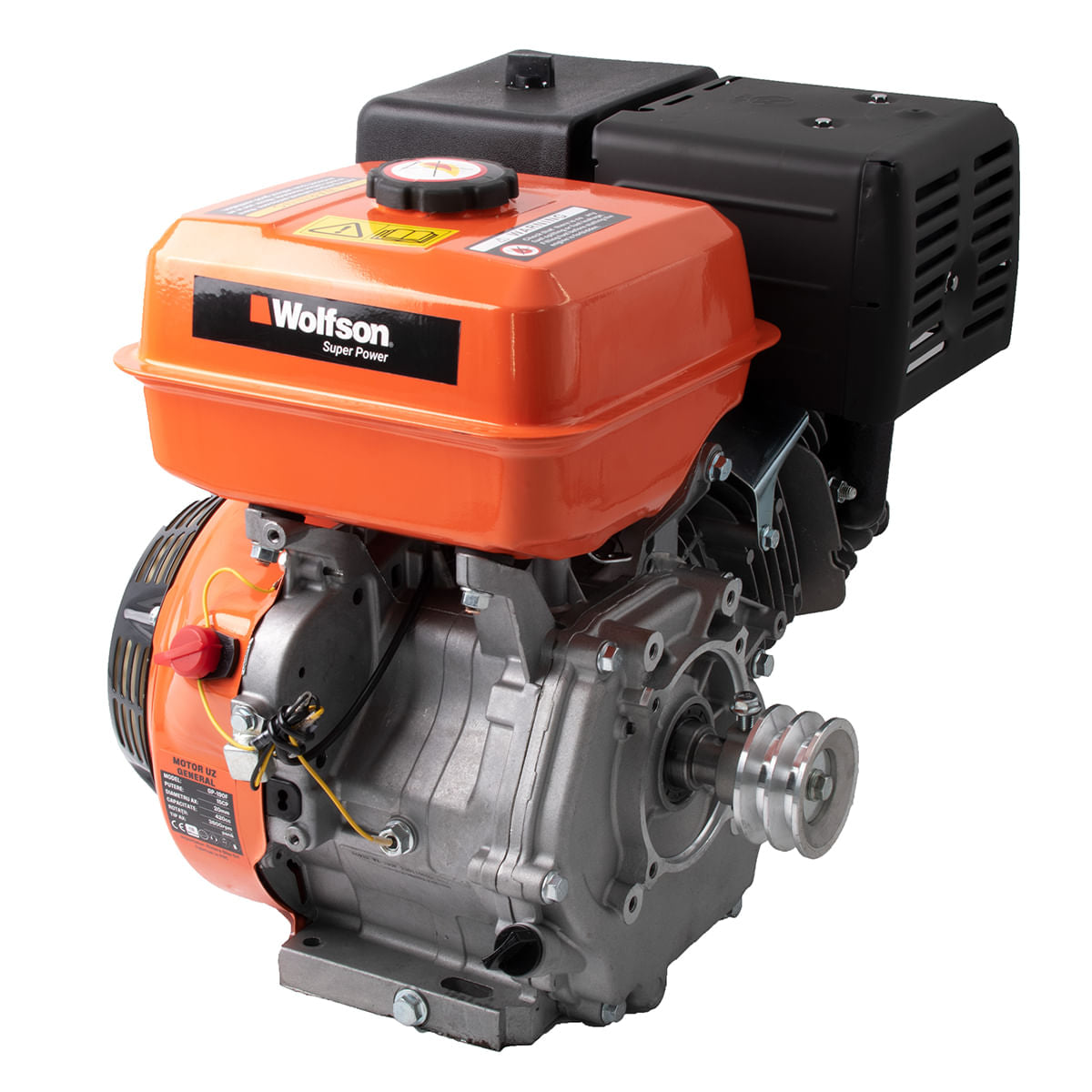 Motor benzina WOLFSON® GTX-1500, 15CP, 420cc, 4 Timpi OHV (190F)