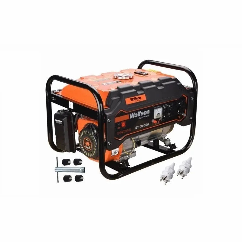 Generator de curent WOLFSON® GT-3500A 2600W, 7 CP, stabilizator tensiune AVR monofazat