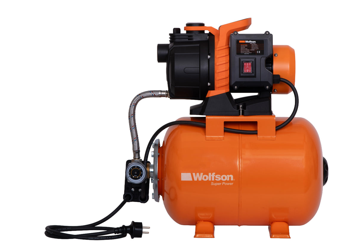 Hidrofor Wolfson 800W-3C, 24L, cap PLASTIC, 24L