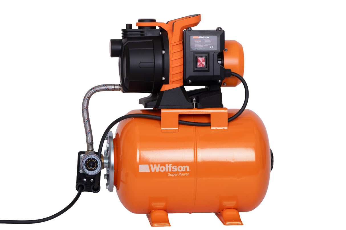 Hidrofor Wolfson 800W-3C, 24L, cap PLASTIC, 24L