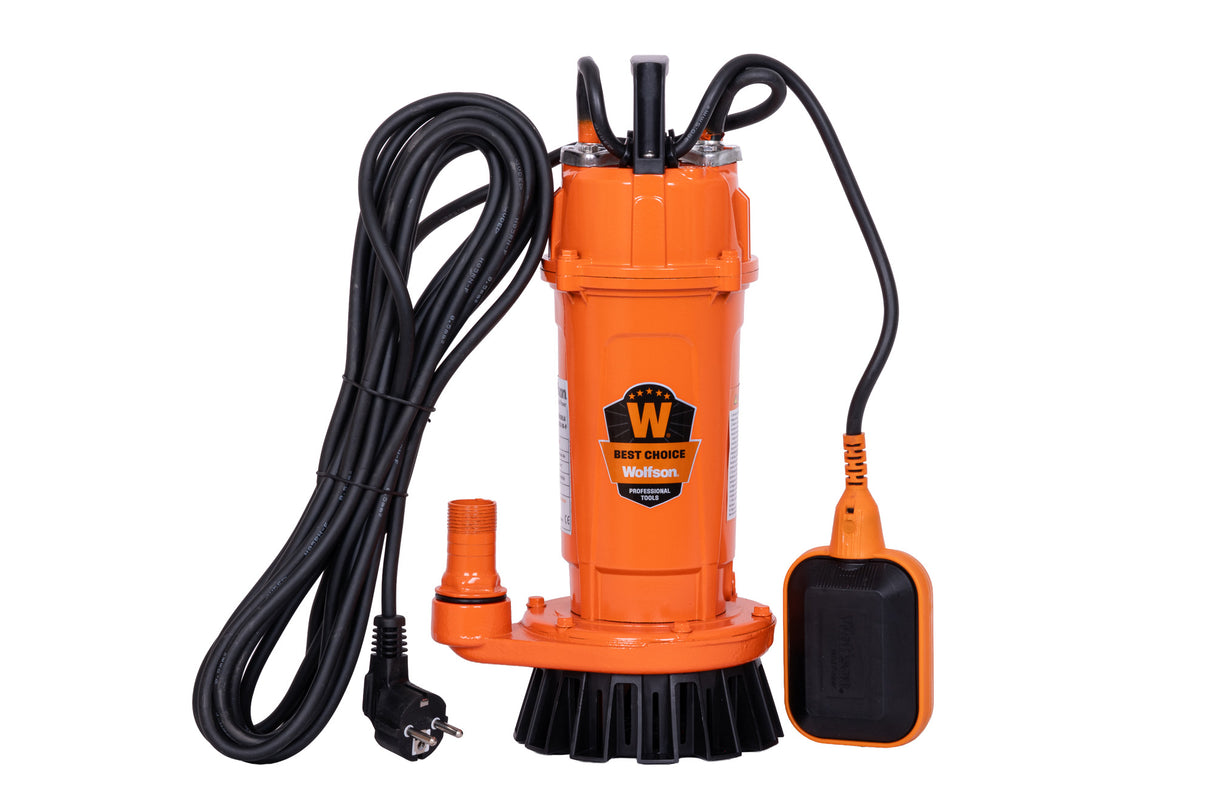 Pompa submersibila apa curata cu plutitor Wolfson QDX-16-F, 370W, 3000 l/h