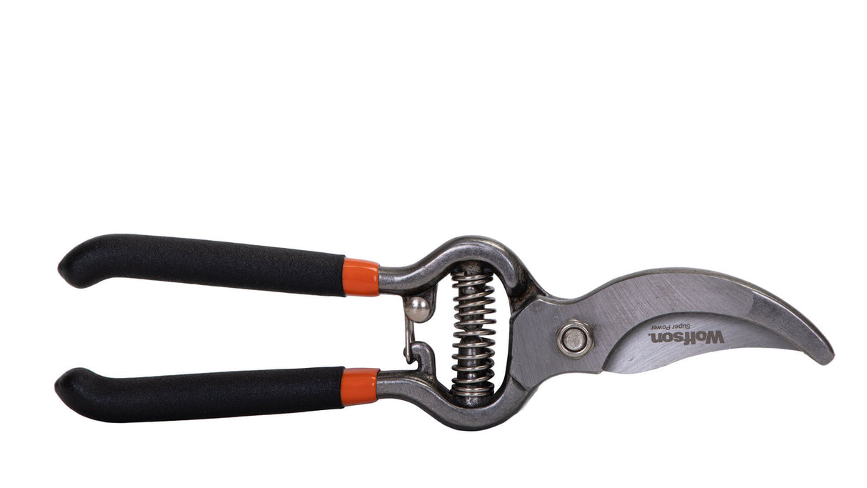 Foarfeca de vie Wolfson 8" cu manere din cauciuc