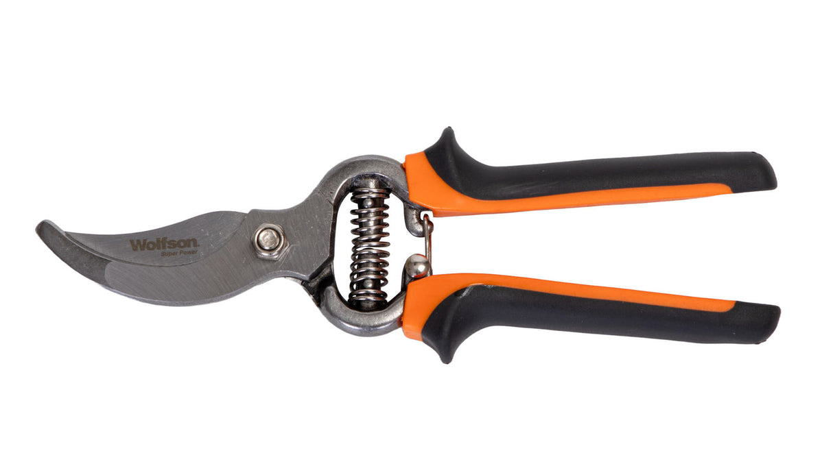 Foarfeca de vie Wolfson 8.5" cu manere din plastic