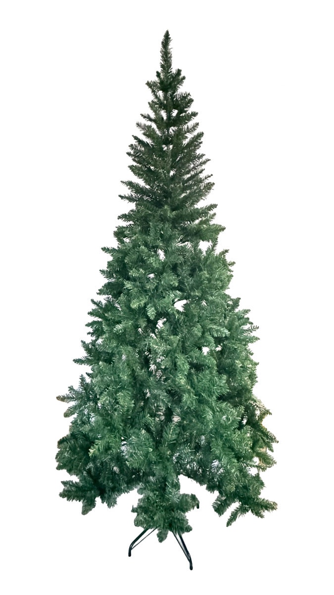 WOLFSON - BRAD ARTIFICIAL DE CRACIUN, CARPATIA, ASPECT NATURAL, VERDE, 225CM, SUPORT METALIC