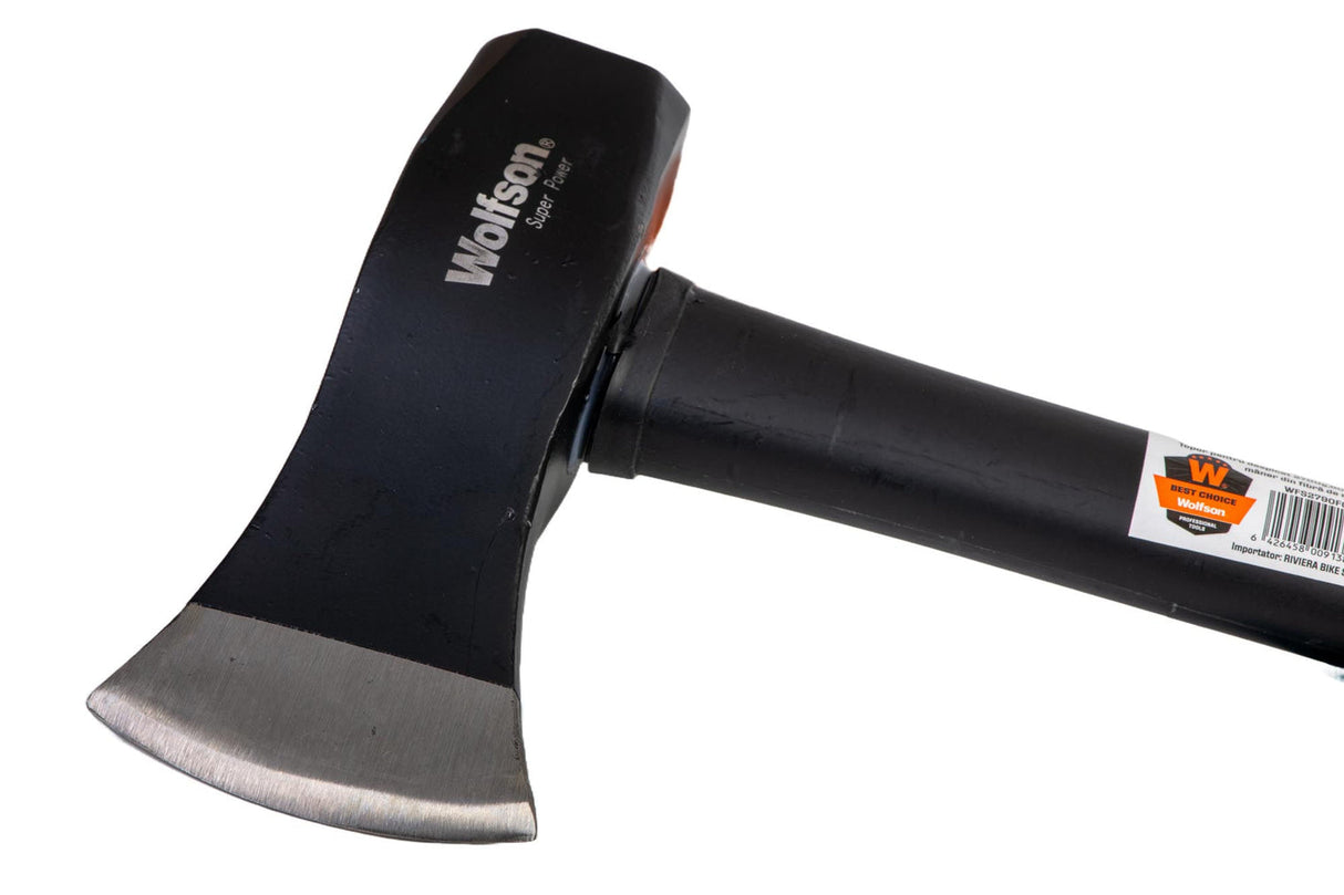 Topor pentru despicat Wolfson, 2700g, 900mm cu maner din fibra de sticla