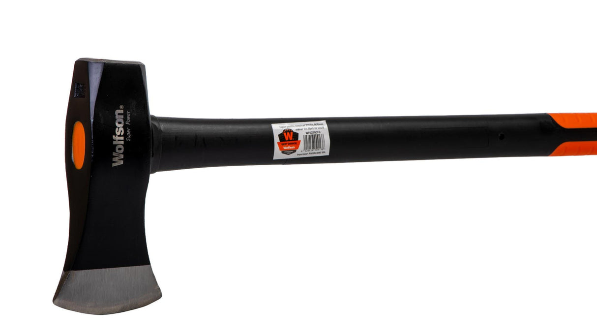 Topor pentru despicat Wolfson, 2700g, 900mm cu maner din fibra de sticla