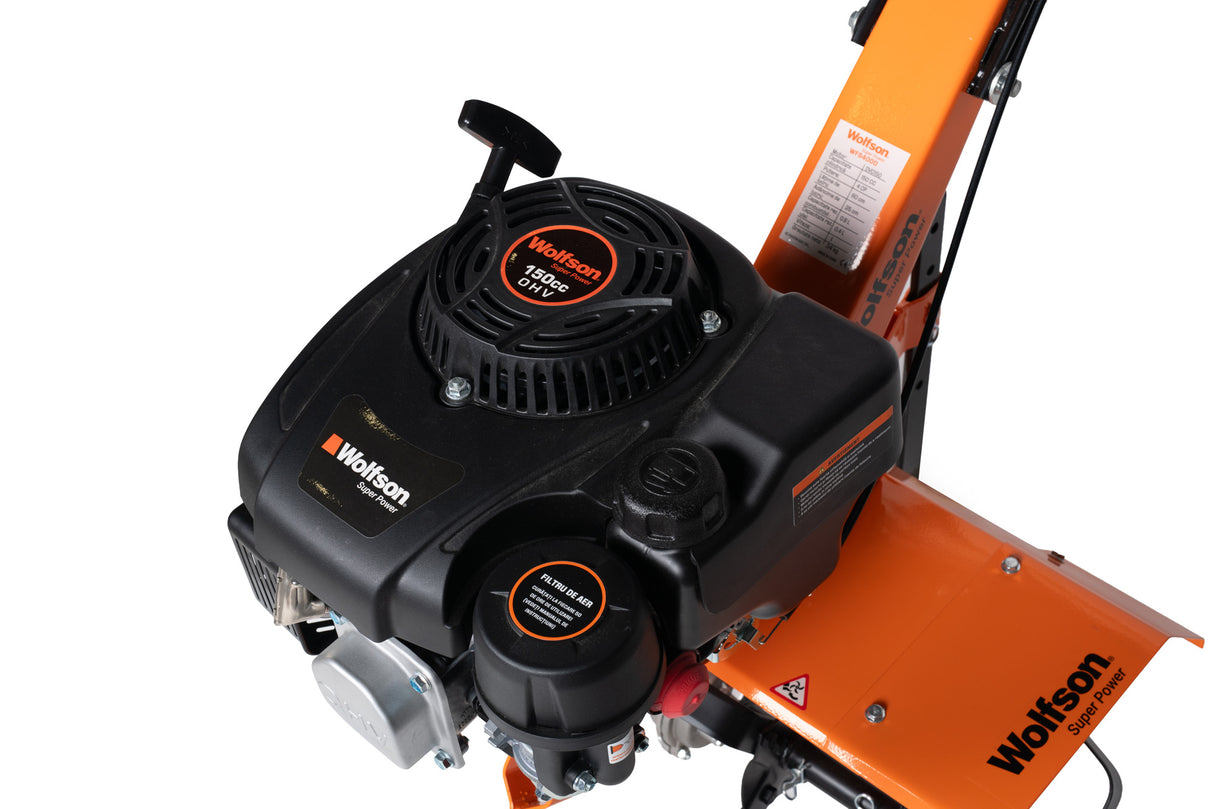 Motosapa Wolfson Imperio, 4CP, cu roata de transport, latime lucru 60 cm