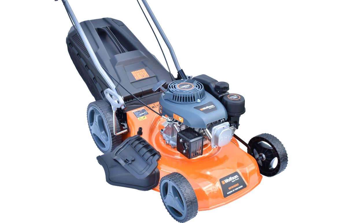 Masina de tuns iarba cu autopropulsie Wolfson, 4CP, benzina, latime de lucru 46cm