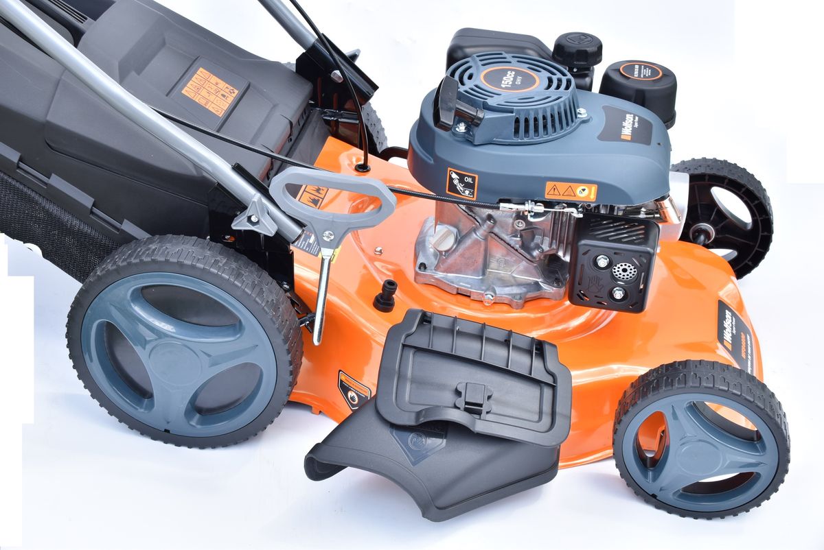 Masina de tuns iarba cu autopropulsie Wolfson, 4CP, benzina, latime de lucru 46cm