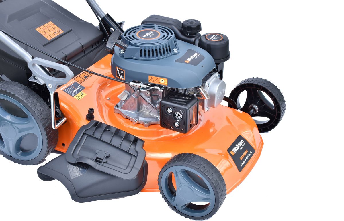 Masina de tuns iarba cu autopropulsie Wolfson, 4CP, benzina, latime de lucru 46cm