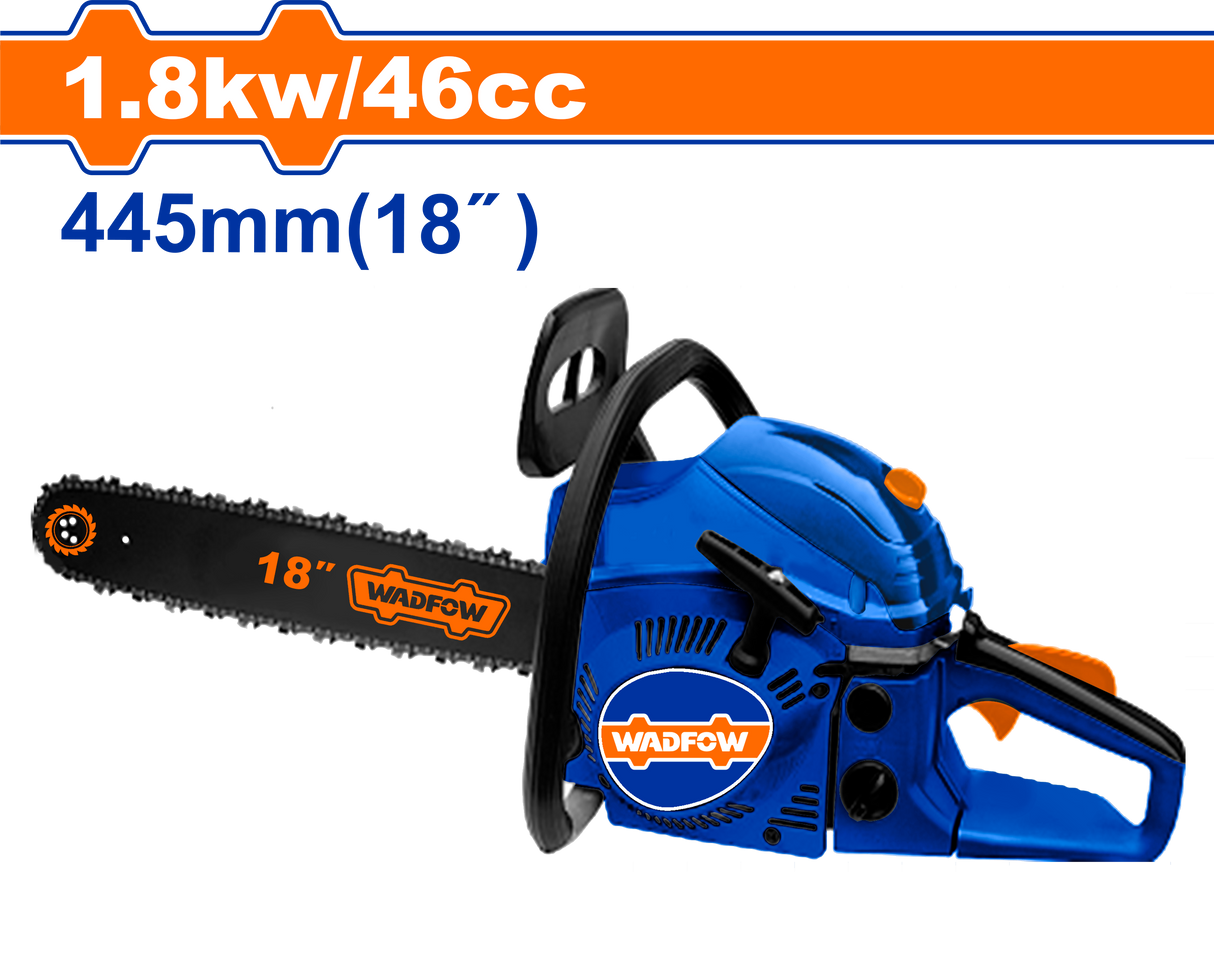 Drujba pe benzina Wadfow, 46cc, 1.8kw, 2 timpi